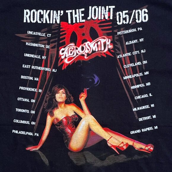 Aerosmith Live Collage/Tour Back '05-'06 - Picture 4 of 8